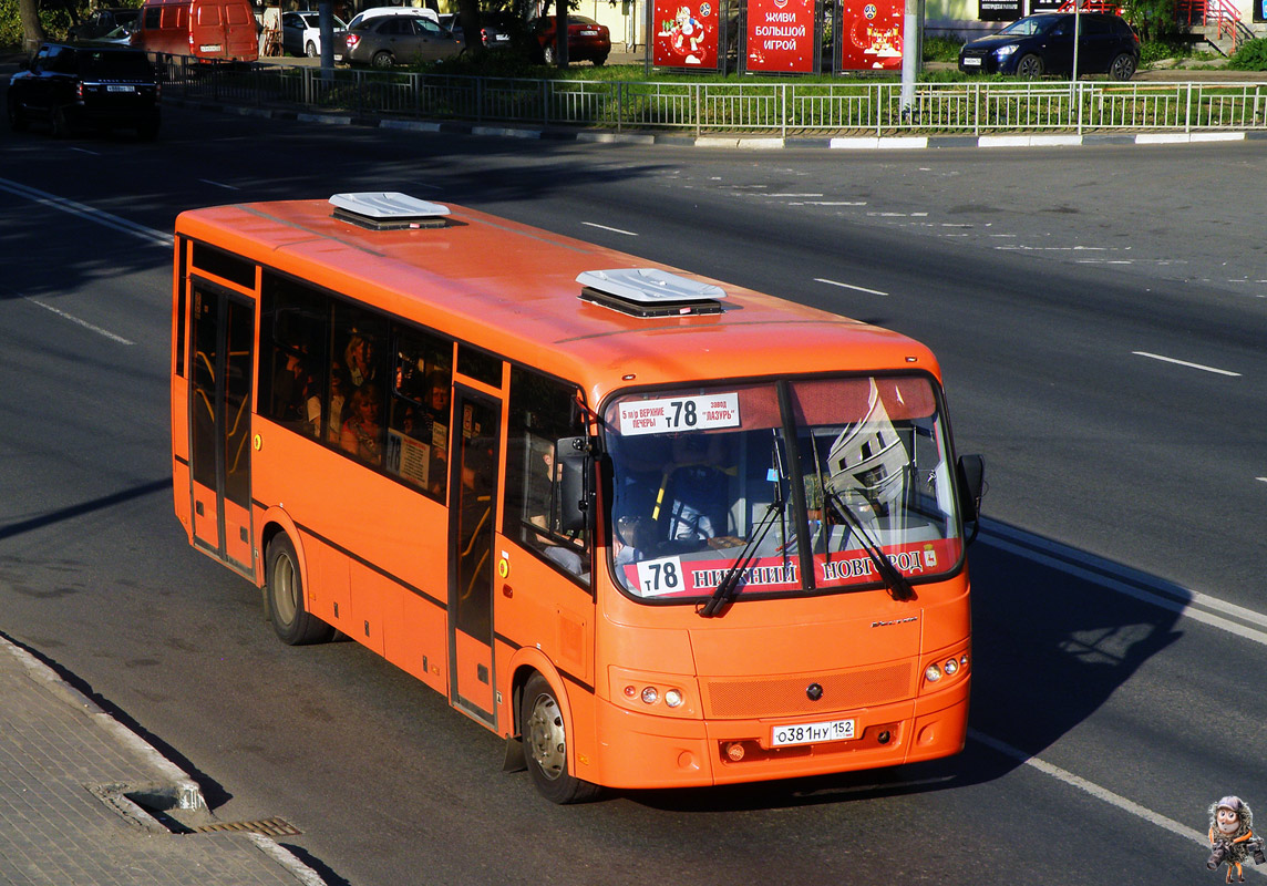 Nizhegorodskaya region, PAZ-320414-05 "Vektor" № О 381 НУ 152