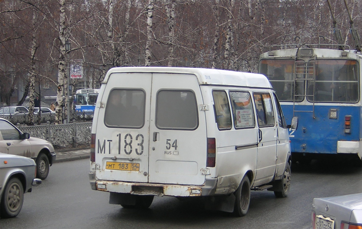 Novosibirsk region, GAZ-322132 (XTH, X96) Nr. 2110