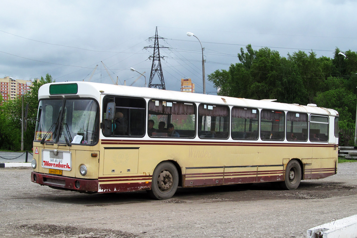 Пермский край, MAN 789 SÜ240 № АМ 651 59