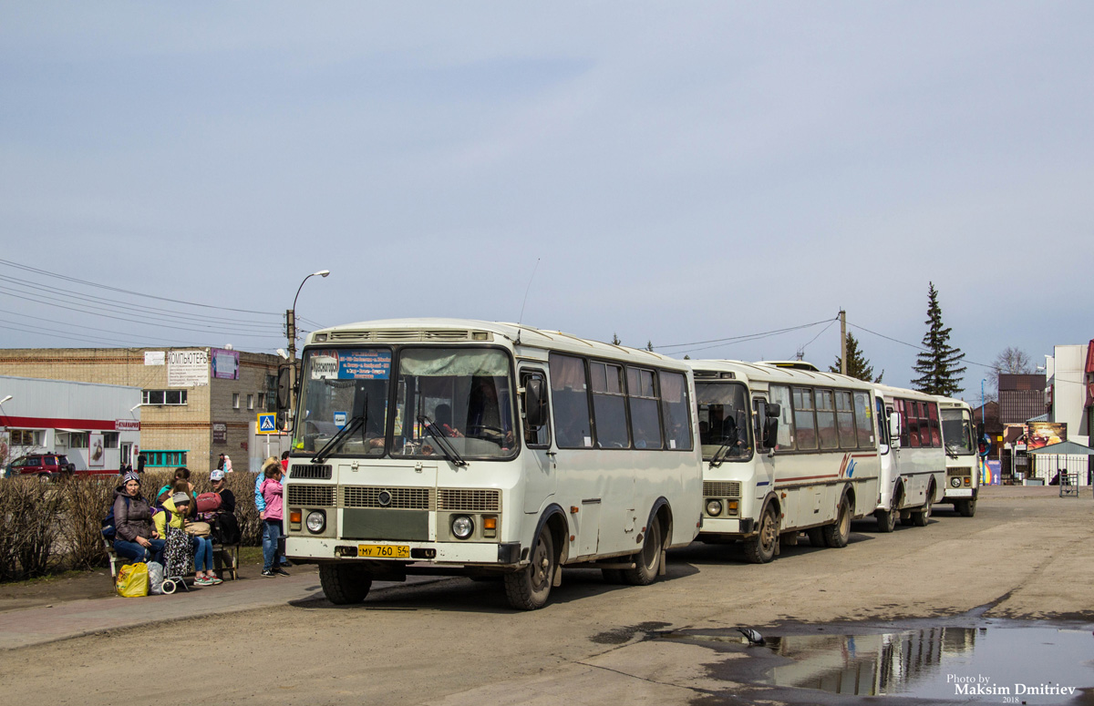 Новосибирская область, ПАЗ-32054 № МУ 760 54