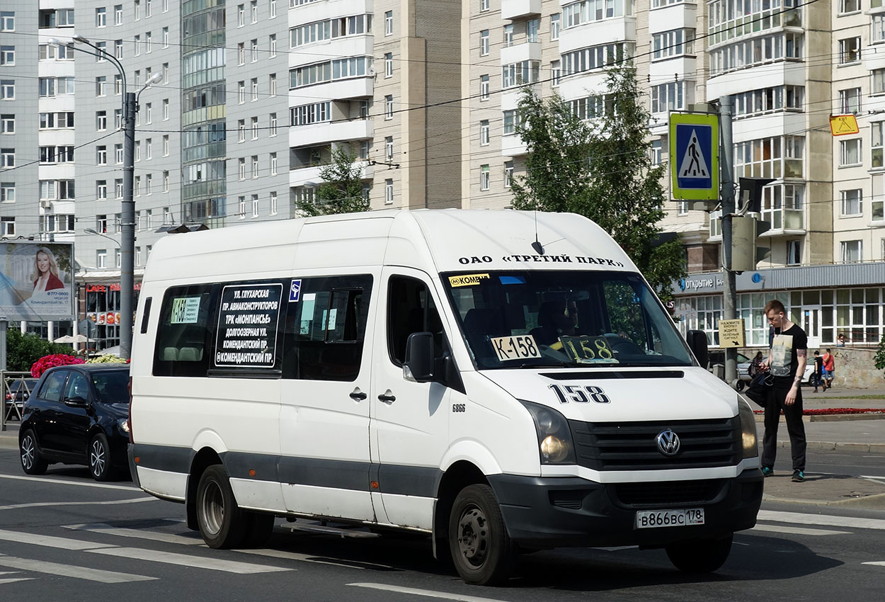 Санкт-Петербург, БТД-2219 (Volkswagen Crafter) № В 866 ВС 178