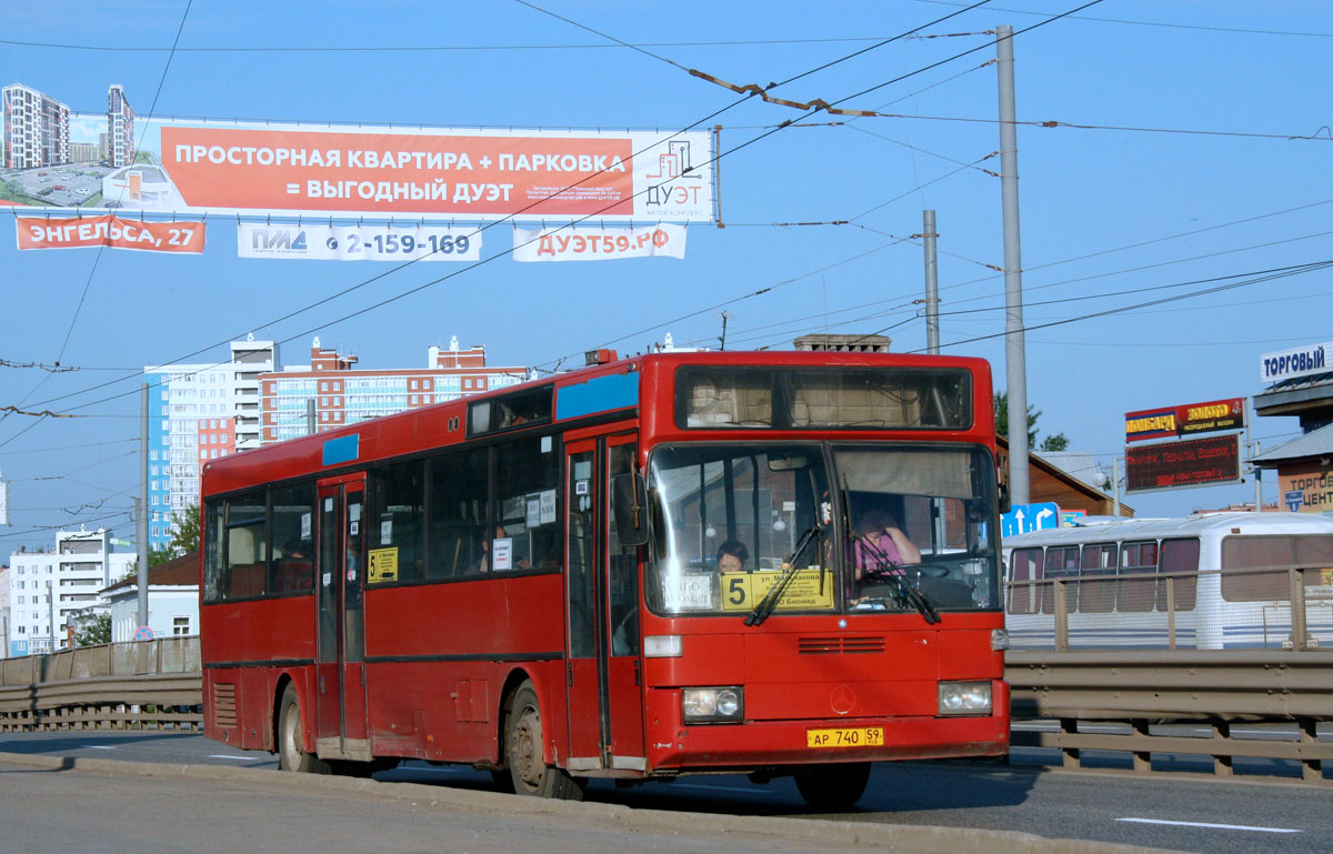 Пермский край, Mercedes-Benz O405 № АР 740 59