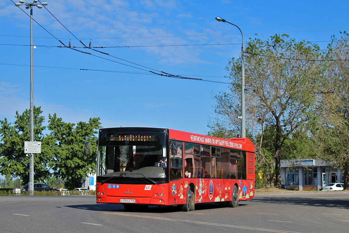 Татарстан, МАЗ-203.069 № 437