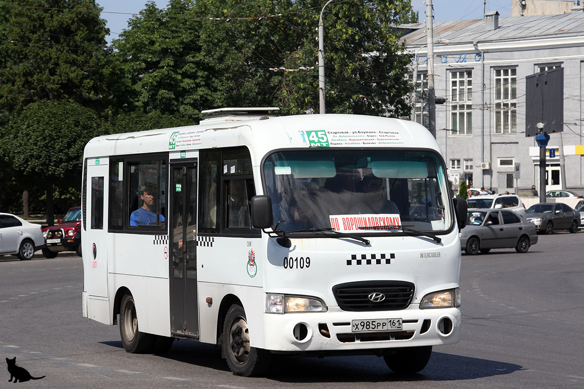 Ростовская область, Hyundai County SWB C08 (ТагАЗ) № Х 985 РР 161