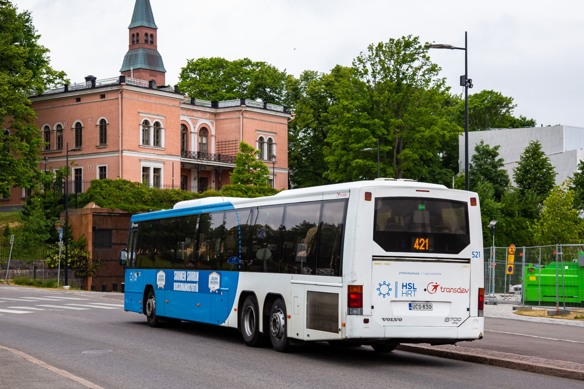 Финляндия, Volvo 8700BLE № 521