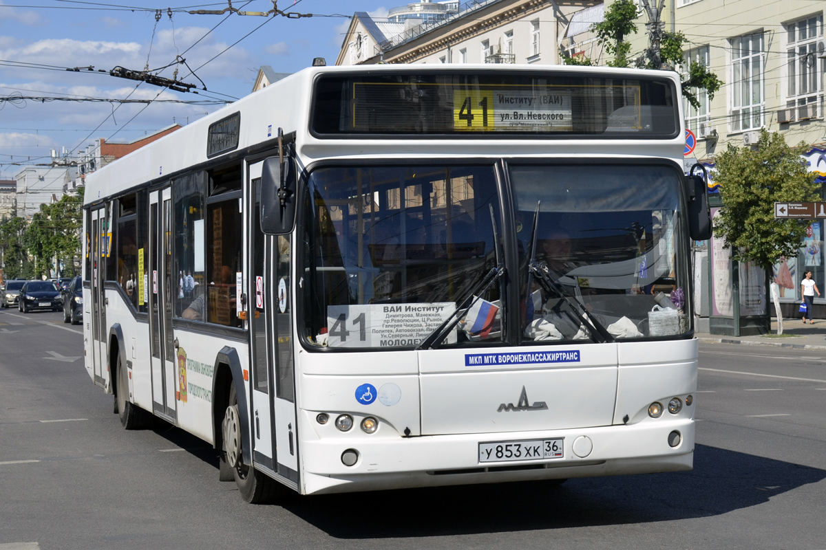 Воронежская область, МАЗ-103.469 № У 853 ХК 36