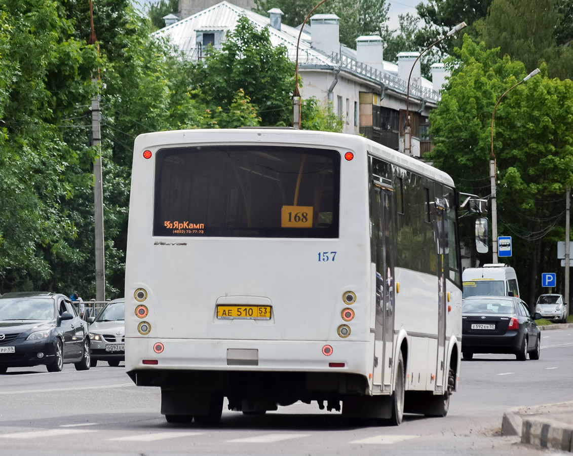 Новгородская область, ПАЗ-320414-05 "Вектор" (1-2) № 157