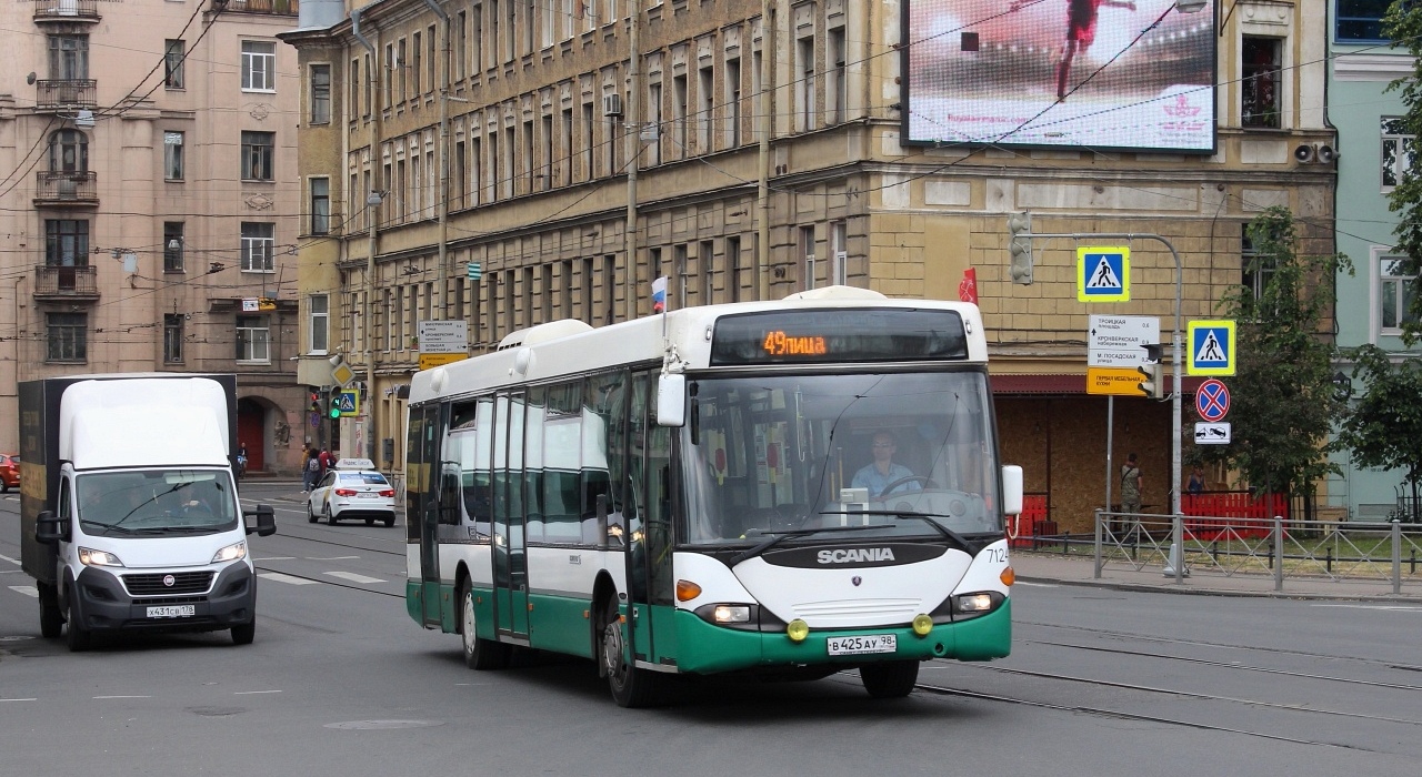 Sankt Peterburgas, Scania OmniLink I (Scania-St.Petersburg) Nr. 7124