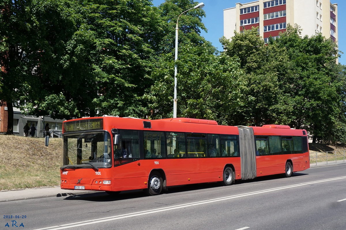 Литва, Volvo 7700A № 701