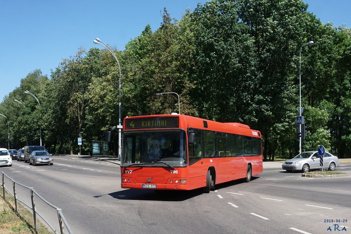 Литва, Volvo 7700 № 796