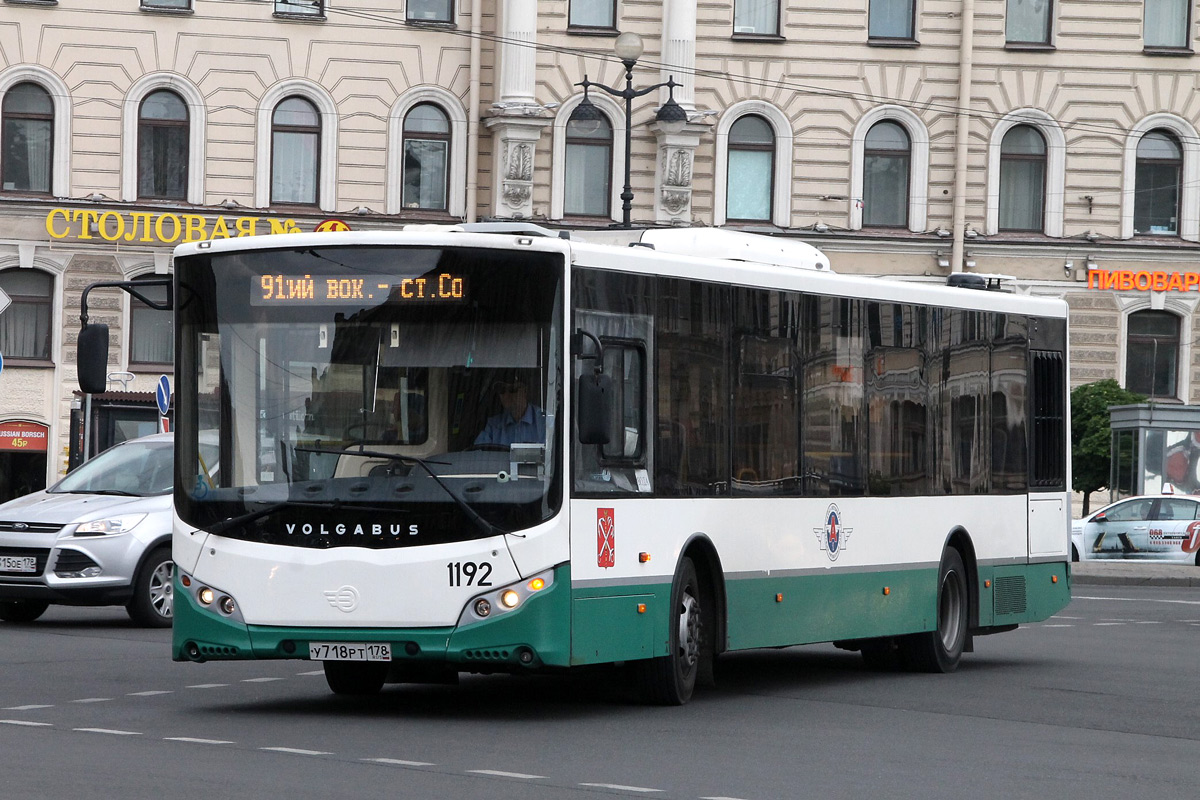 Санкт-Петербург, Volgabus-5270.00 № 1192