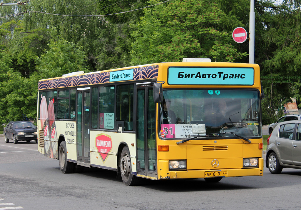 Владимирская область, Mercedes-Benz O405N2 № ВР 819 33