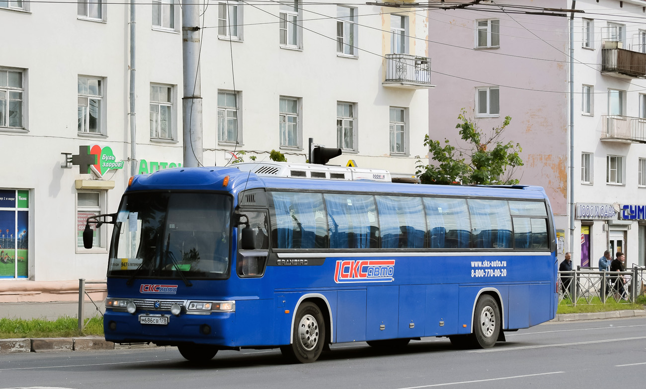 Санкт-Петербург, Kia KM948 Granbird Greenfield № М 686 СВ 178