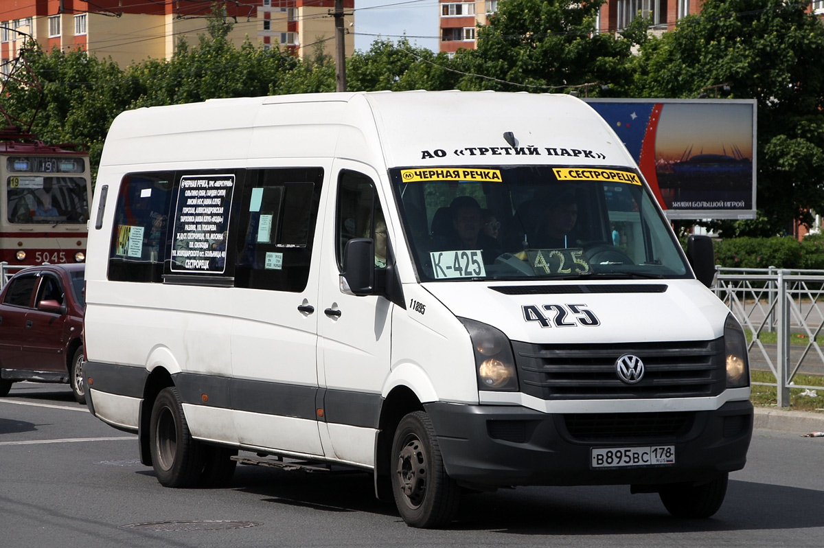 Санкт-Петербург, БТД-2219 (Volkswagen Crafter) № В 895 ВС 178