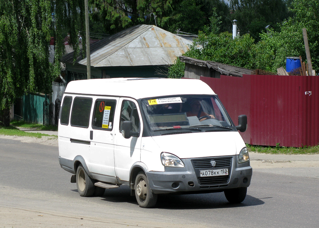 Нижегородская область, ГАЗ-322132 (XTH, X96) № А 078 КК 152