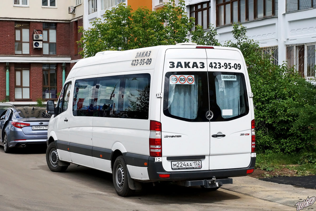 Нижегородская область, Луидор-223640 (MB Sprinter) № М 224 АА 152