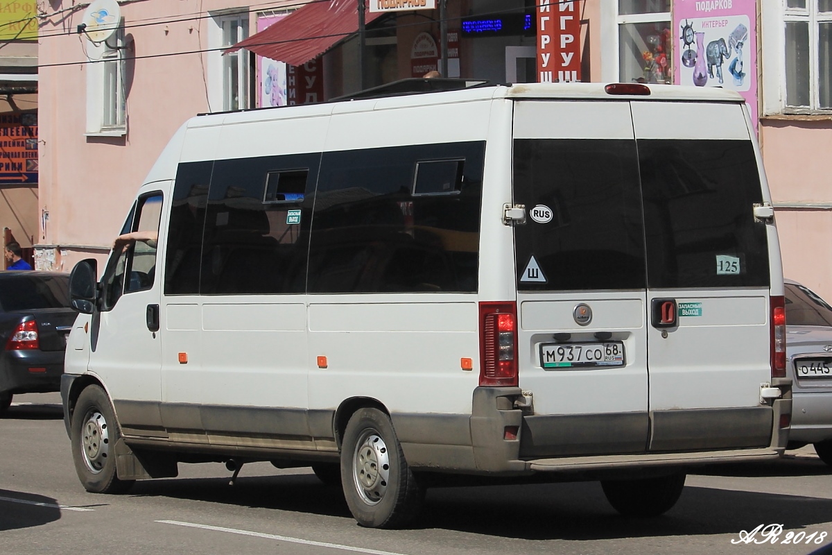 Тамбовская область, FIAT Ducato 244 [RUS] № М 937 СО 68