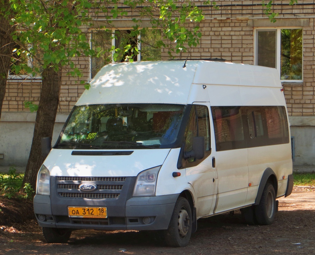Удмуртия, Ford Transit [RUS] (Z6F.ESF.) № ОА 312 18