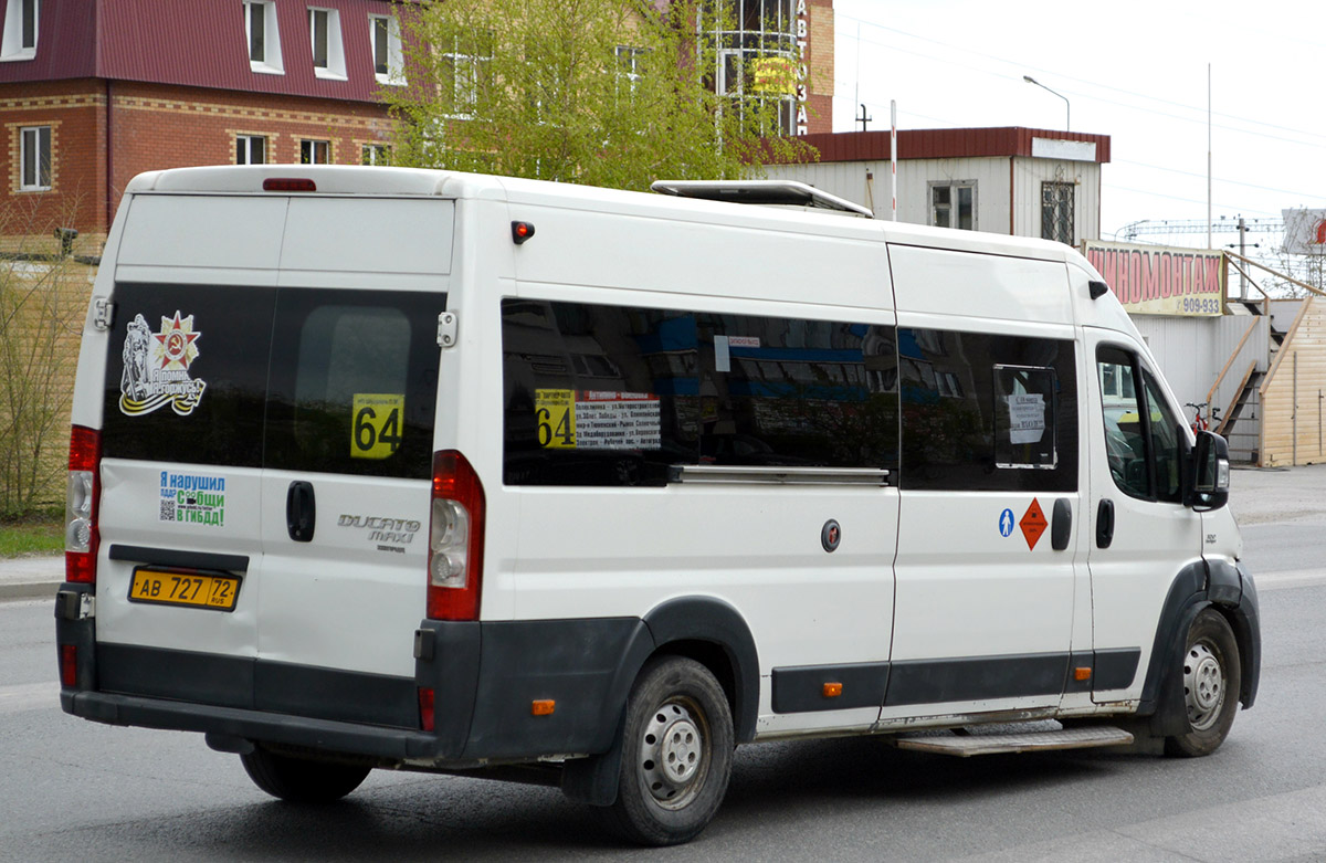 Тюменская область, Нижегородец-FST613 (FIAT Ducato) № АВ 727 72