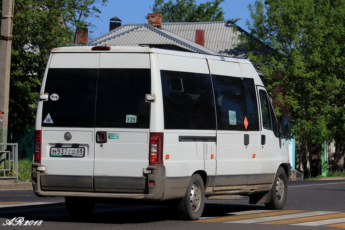 Тамбовская область, FIAT Ducato 244 [RUS] № М 937 СО 68