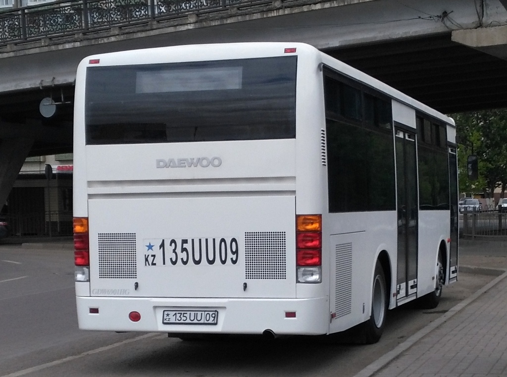 Karagandy province, Guilin Daewoo GDW6901HG1 (SemAZ) # 135 UU 09