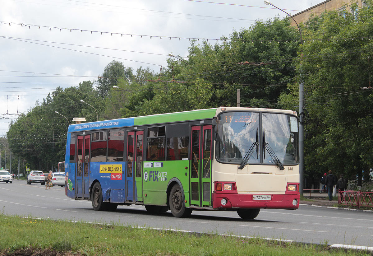 Ярославская область, ЛиАЗ-5256.53 № 681