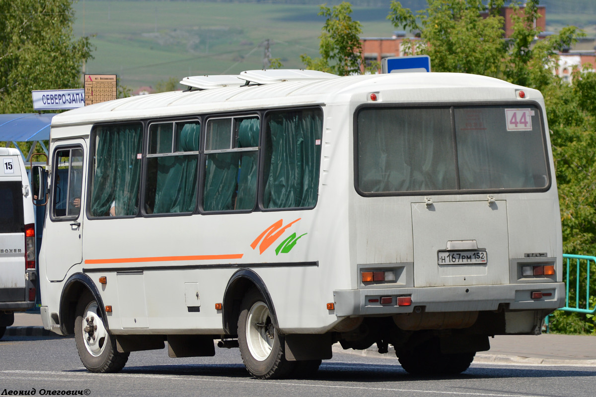 Mordovia, PAZ-32054 Nr. Н 167 РМ 152