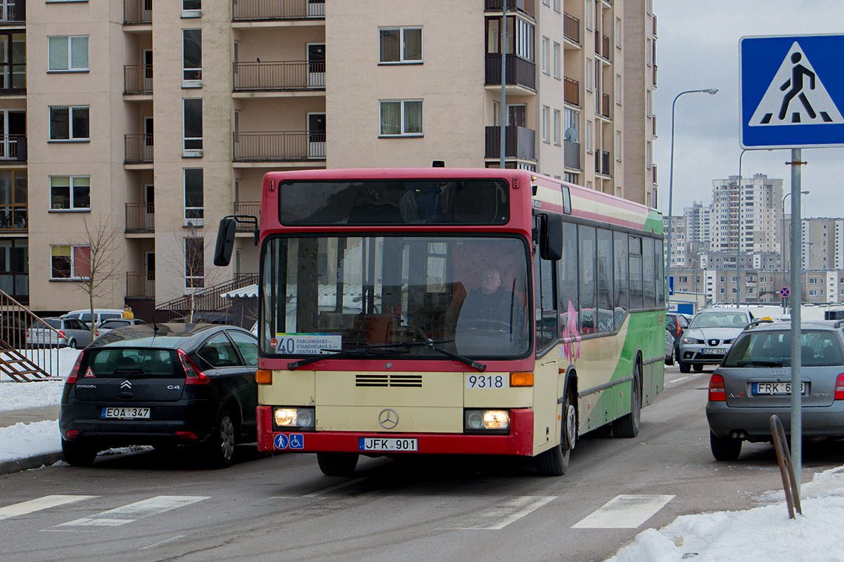 Литва, Mercedes-Benz O405N2 № 9318