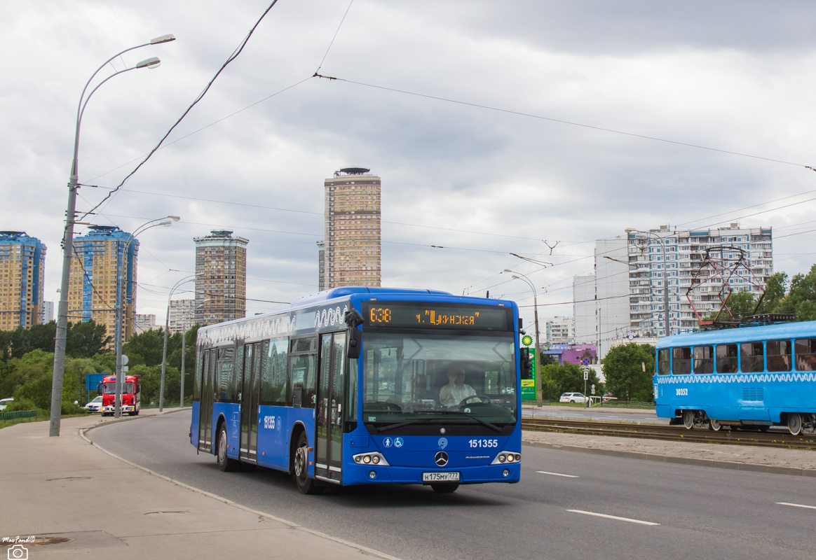 Москва, Mercedes-Benz Conecto II № 151355