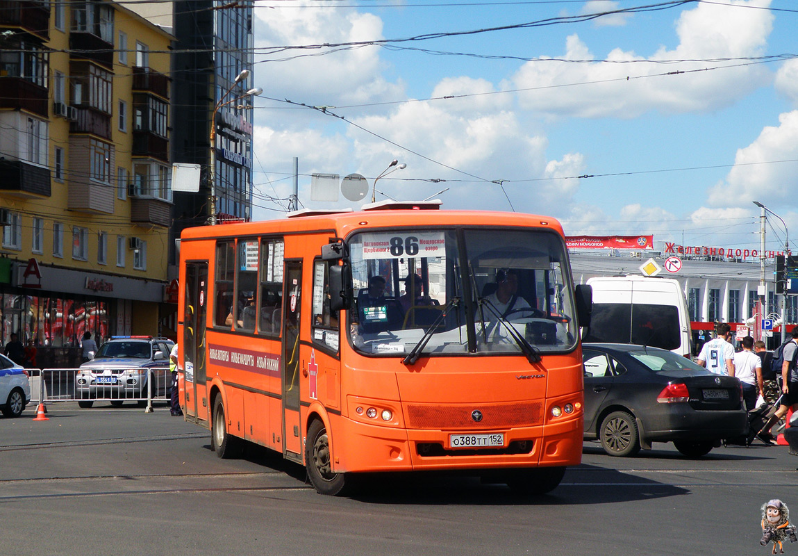 Нижегородская область, ПАЗ-320414-05 "Вектор" (1-2) № О 388 ТТ 152