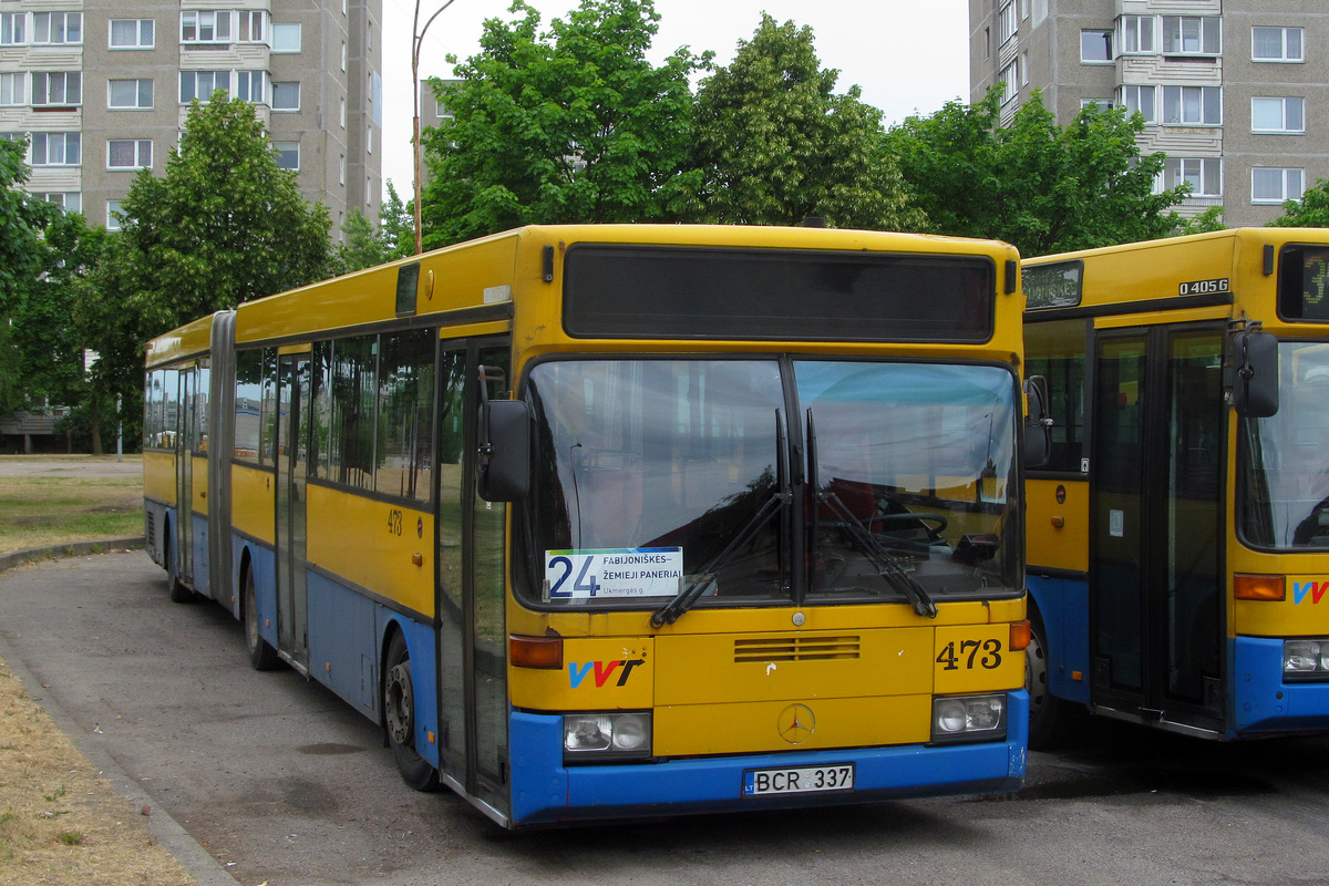 Литва, Mercedes-Benz O405G № 473