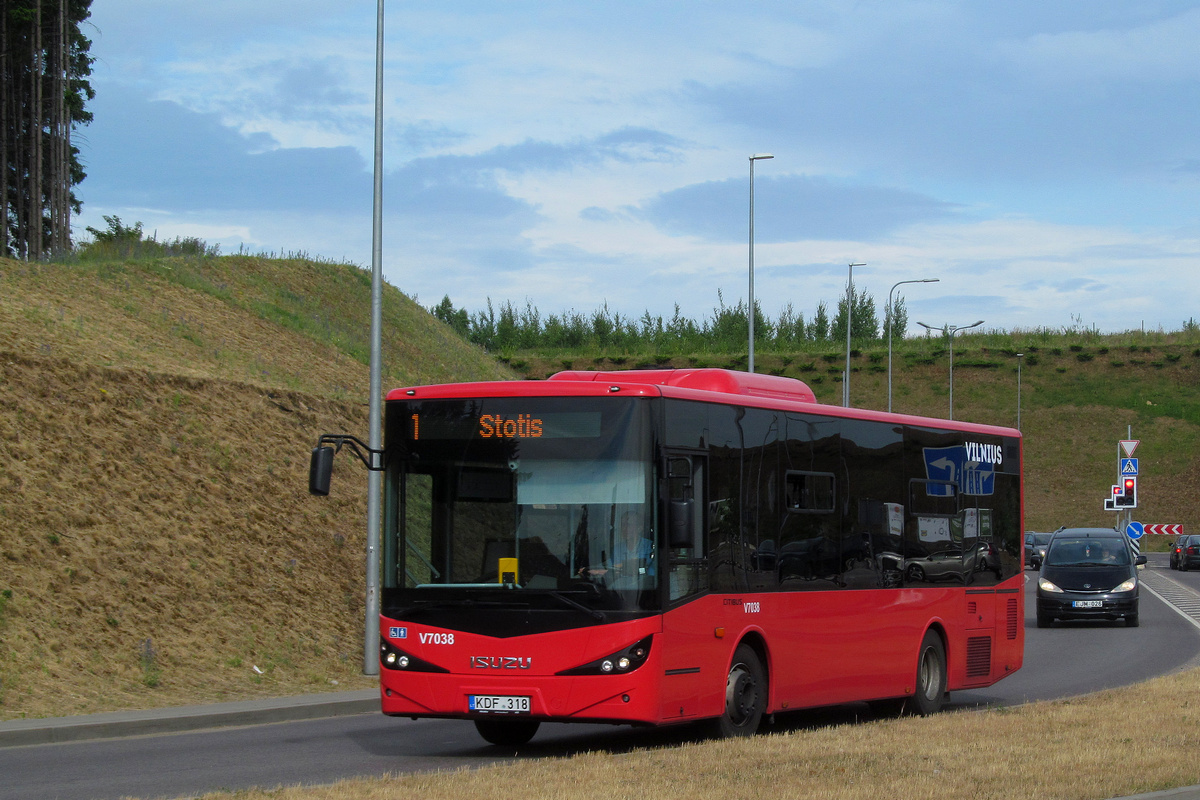 Литва, Anadolu Isuzu Citibus (Yeni) № V7038