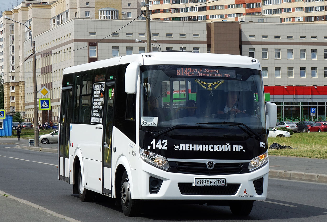 Санкт-Петербург, ПАЗ-320435-04 "Vector Next" № 825