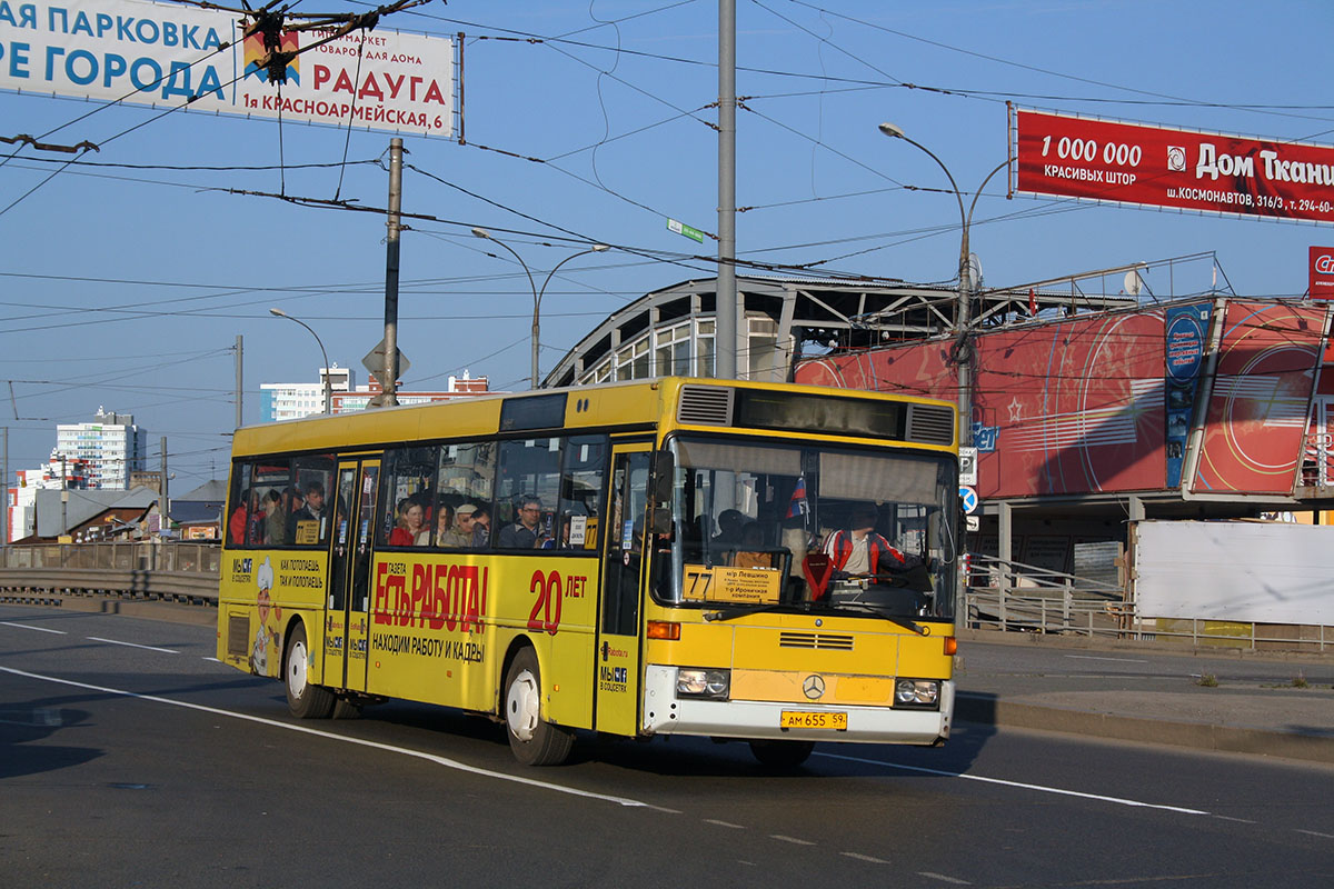 Пермский край, Mercedes-Benz O407 № АМ 655 59