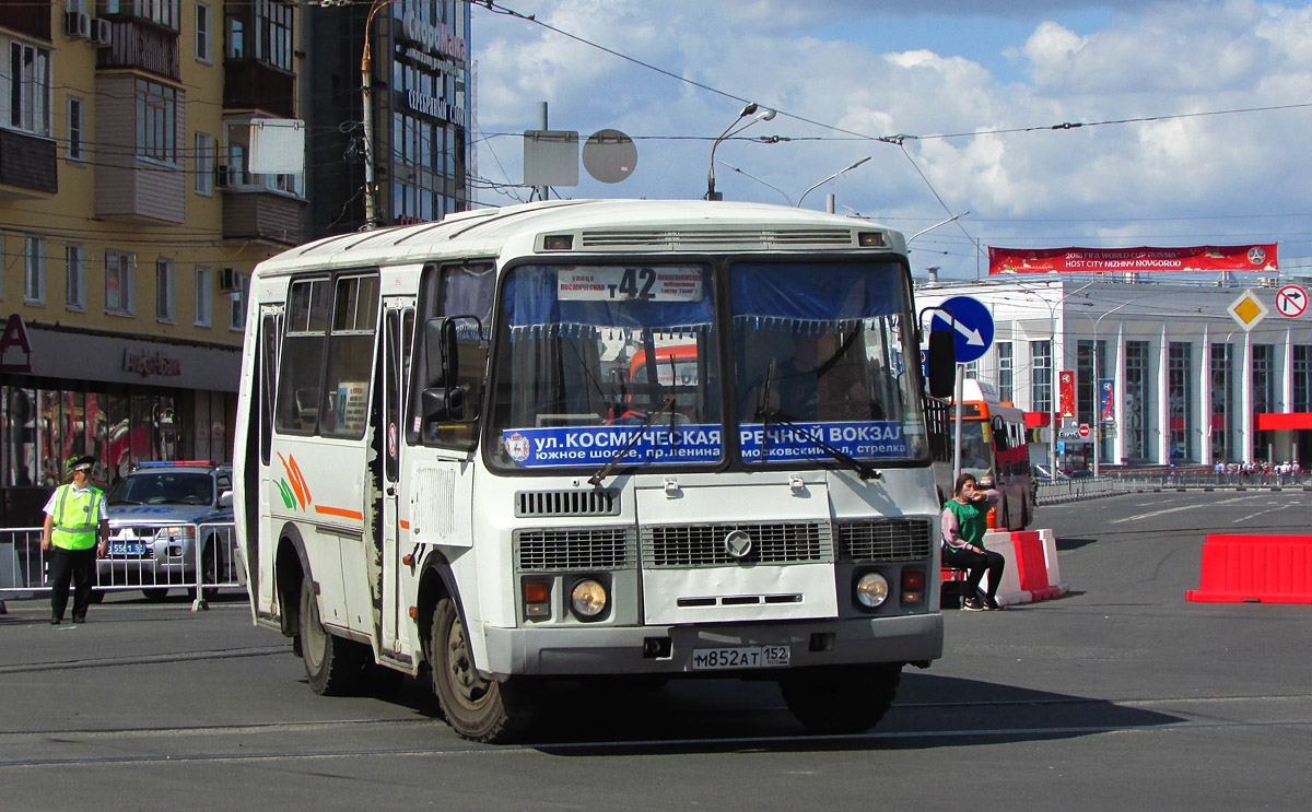 Нижегородская область, ПАЗ-32054 № М 852 АТ 152