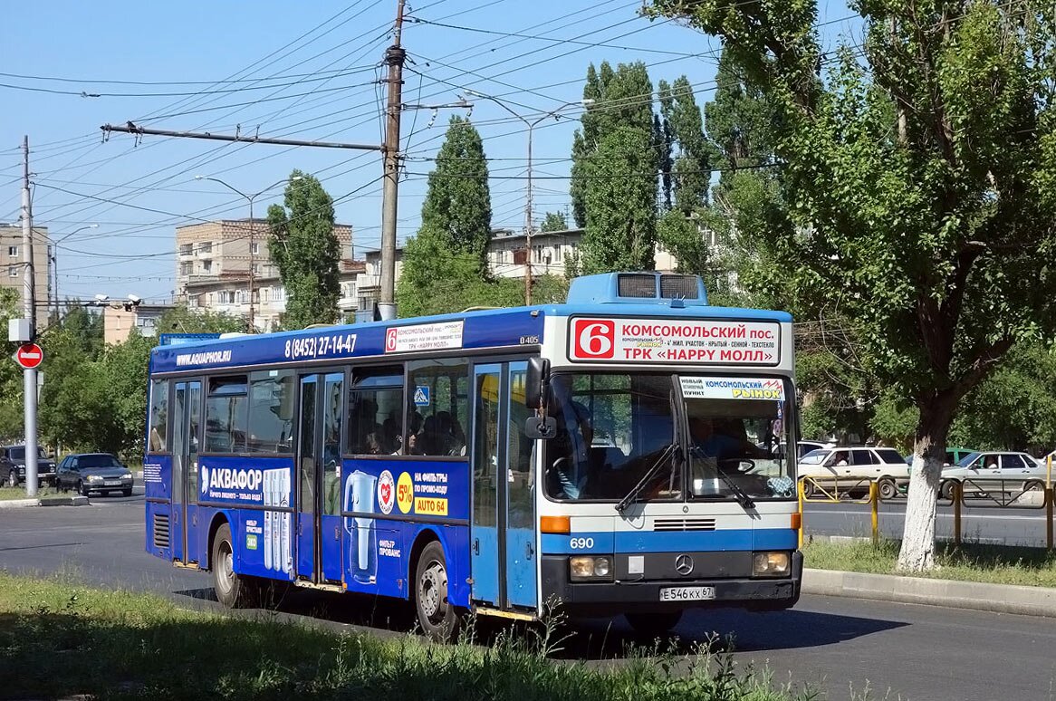 Саратовская область, Mercedes-Benz O405 № Е 546 КХ 67