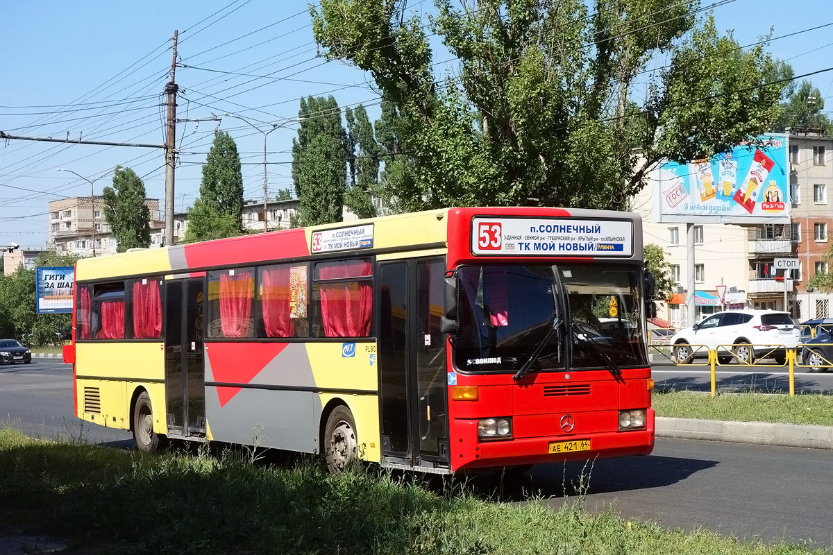 Саратовская область, Mercedes-Benz O405 № АЕ 421 64