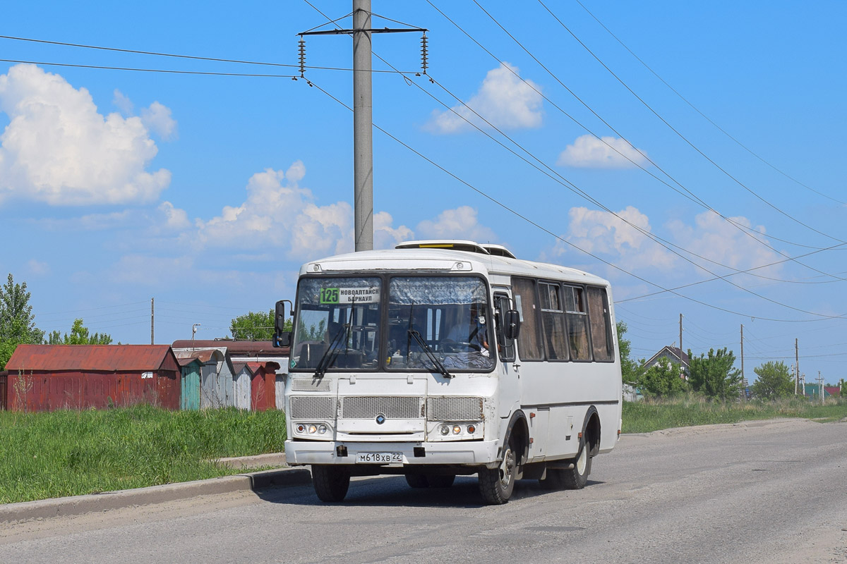 Алтайский край, ПАЗ-32054 № М 618 ХВ 22