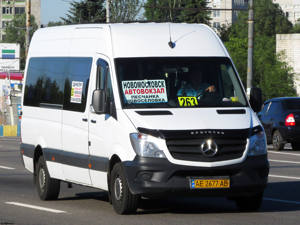 Dnepropetrovsk region, Mercedes-Benz Sprinter W906 313CDI Nr. AE 2677 AB
