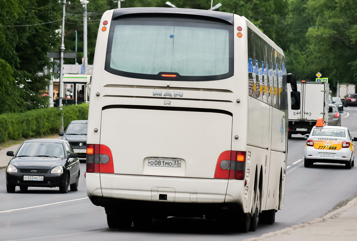 Липецкая область, MAN R08 Lion's Coach L RHC444 L № О 081 МО 33