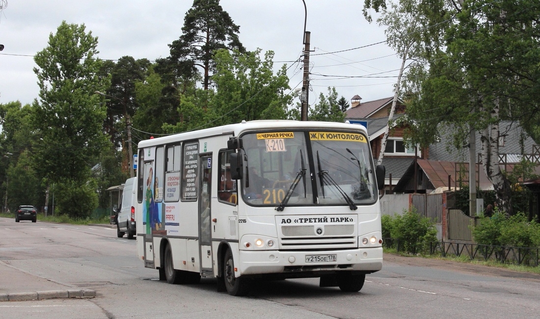 Санкт-Петербург, ПАЗ-320402-05 № У 215 ОЕ 178