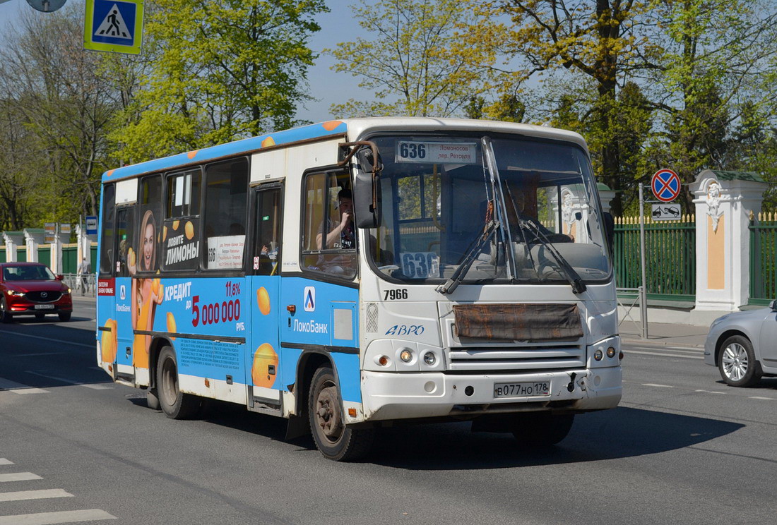 Санкт-Петербург, ПАЗ-320402-05 № 7966