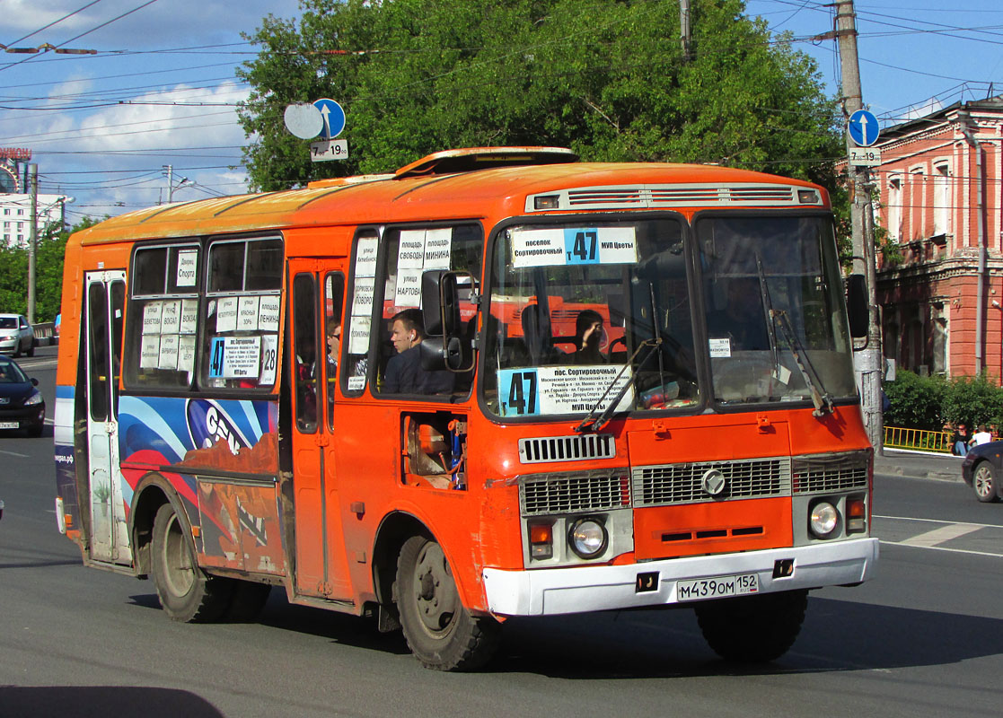 Нижегородская область, ПАЗ-32054 № М 439 ОМ 152