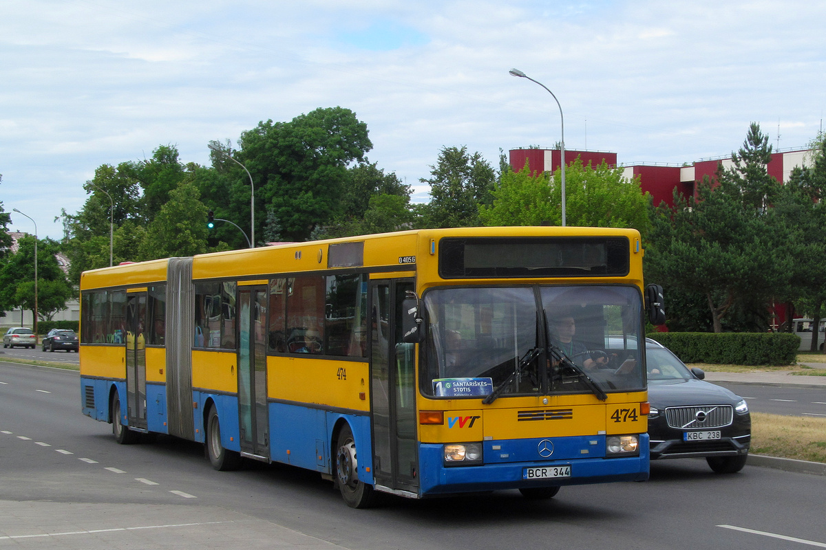 Литва, Mercedes-Benz O405G № 474