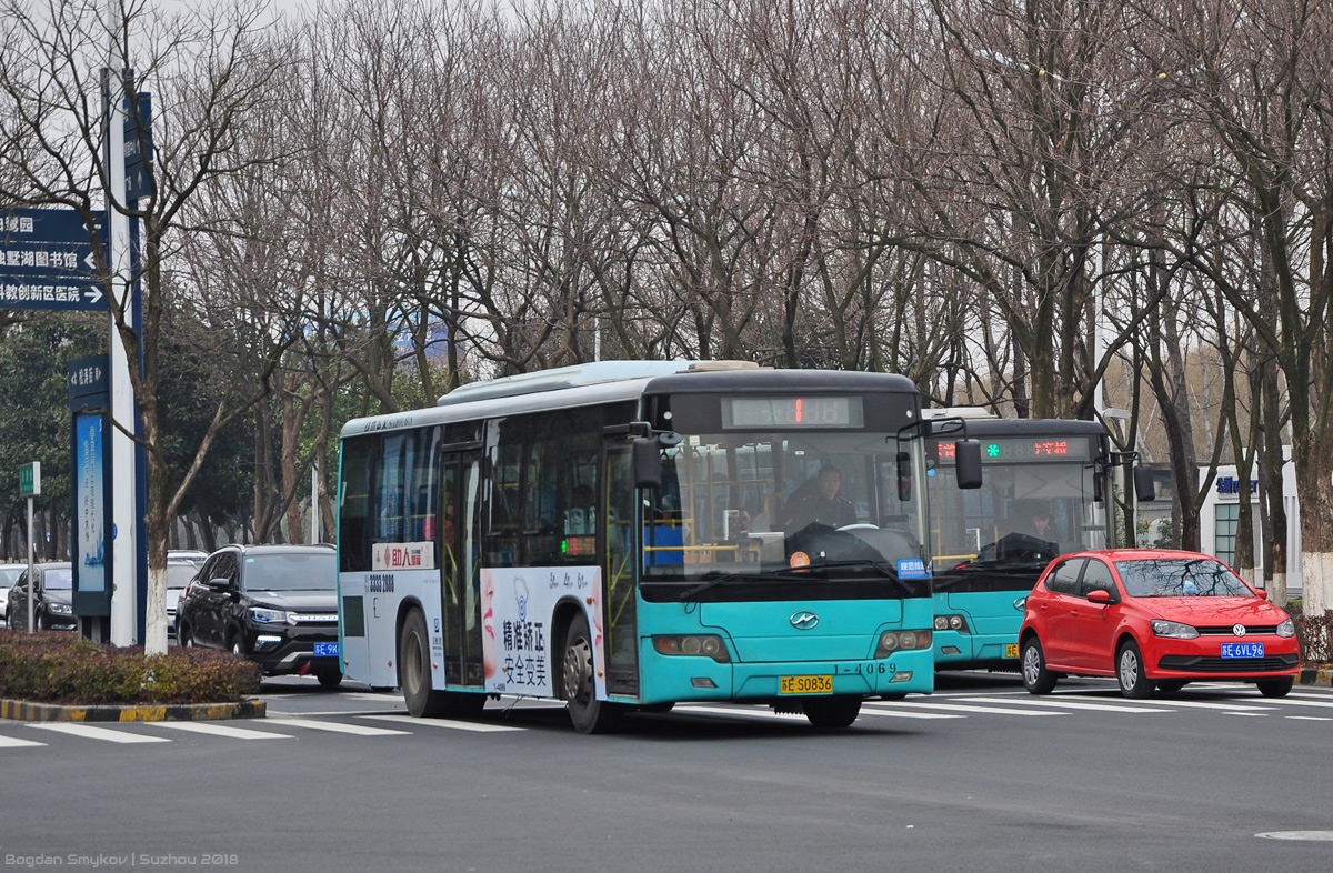 Китай, Higer KLQ6108GE3 № 1-4069