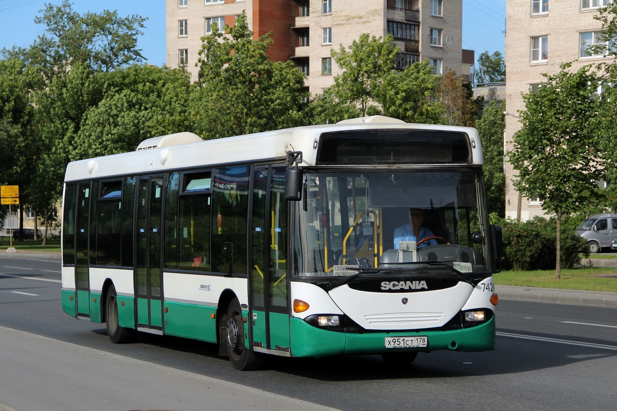 Санкт-Петербург, Scania OmniLink I (Скания-Питер) № 7424