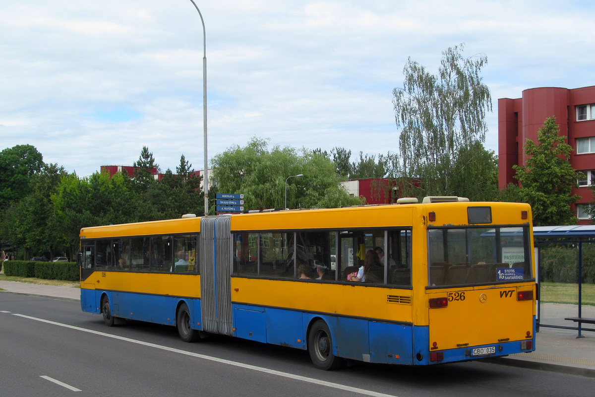 Литва, Mercedes-Benz O405G № 526