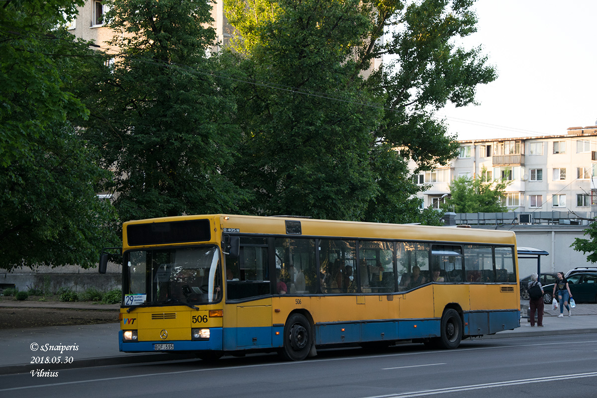 Литва, Mercedes-Benz O405N2 № 506