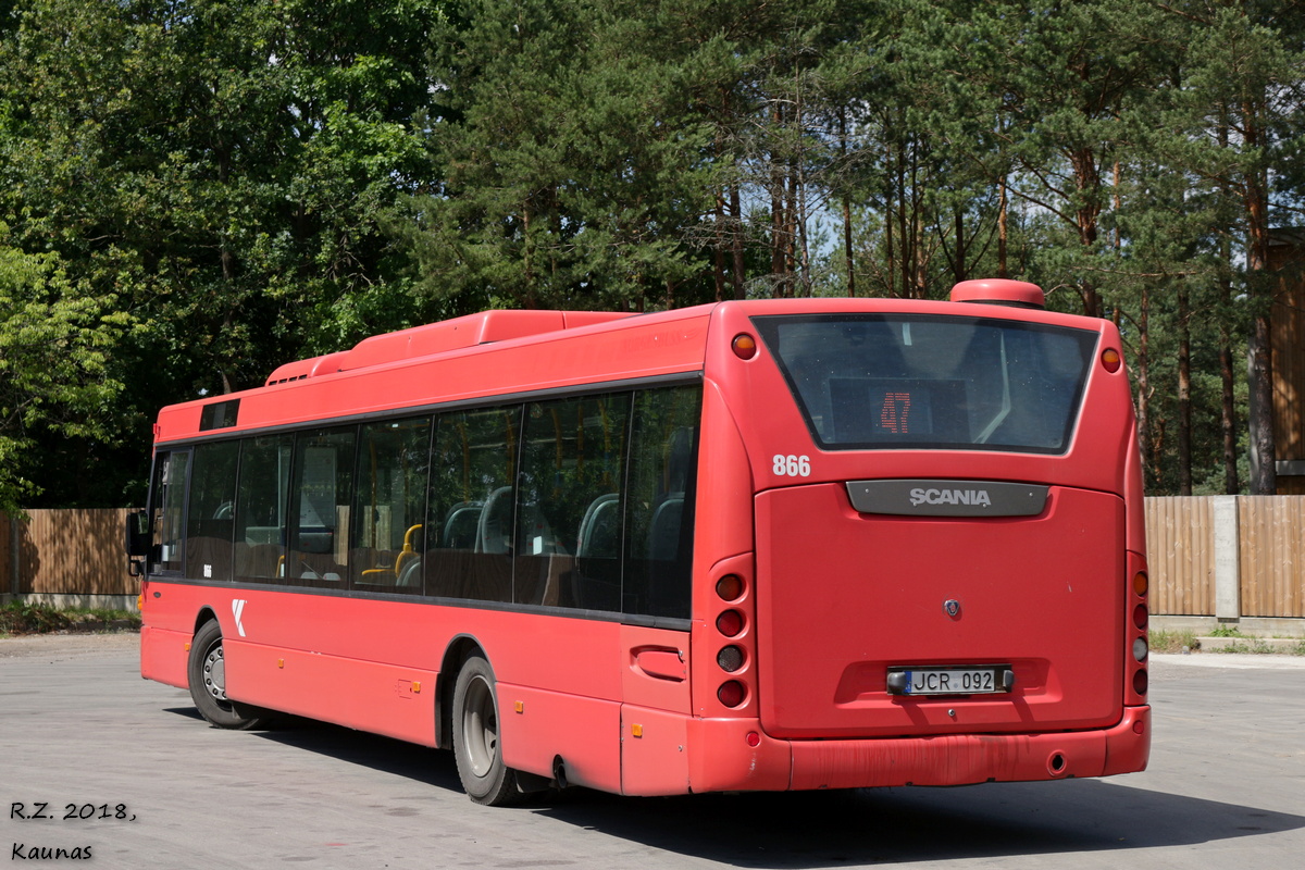 Литва, Scania OmniCity II № 866