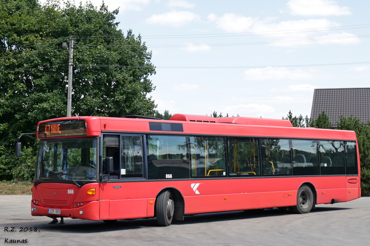 Литва, Scania OmniCity II № 866